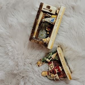 Sebastian Miniatures Bundle of 2 Colonial Kitchen and In the Candy Store